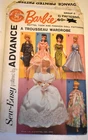 Vintage 1962 Advance Sew-Easy Barbie Trousseau Wardrobe Sewing Pattern - Uncut