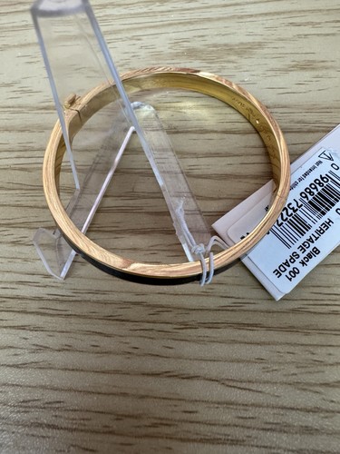 Bracciale donna Kate Spade New YORK idioma cuore d'oro nuovo con etichette J221 NUOVO - Foto 5 di 6