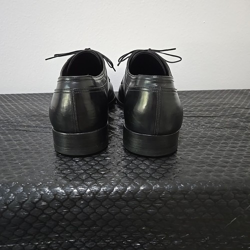 Salvatore Ferragamo Men's Black Leather Lace up Dress Shoes 10 D Used - Picture 3 of 9