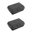 2 Count Small Hard Case Tools Storage Containers Trunk Organizer for Car