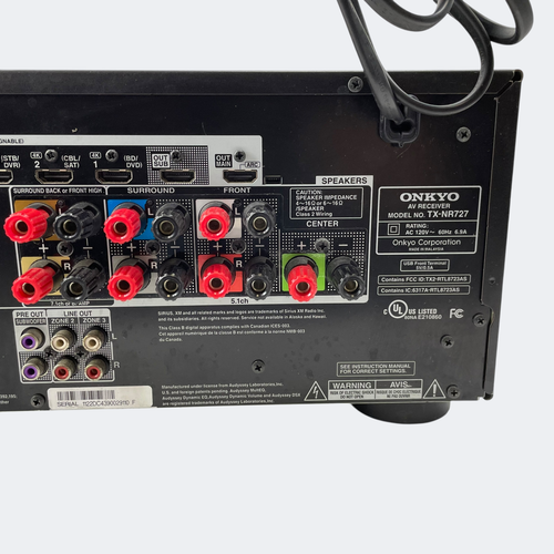 Onkyo TX-NR727 7.2-channel Home Theater Surround Sound Receiver #U1221 (VK) - Picture 4 of 13
