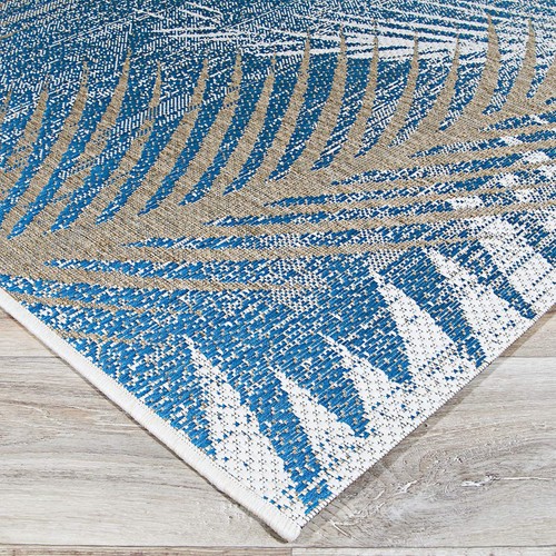 Couristan Monaco Tropical Palms Indoor/Outdoor Area Rug, 2'3" x 7'10" Runner,... - Picture 4 of 8