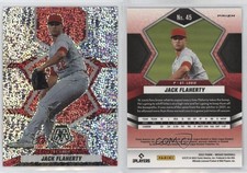 2022 Panini Mosaic White Sparkle Mosaic Prizm Jack Flaherty #45