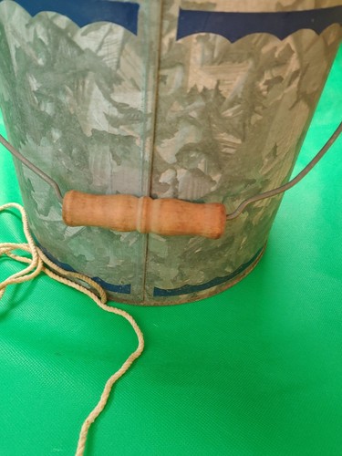  BlueMit-Shel Better Bilt 77-10 Floating Galvanized Metal Bait Minnow Bucket - Picture 5 of 20