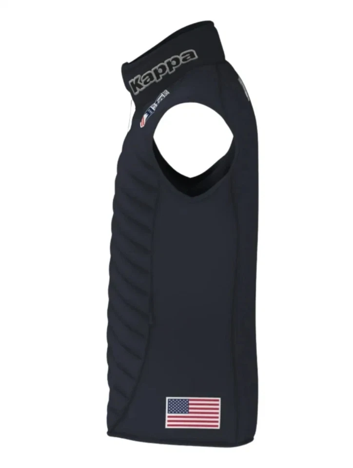 NUEVO CON ETIQUETAS 100% Auténtico Equipo de Esquí Olímpico de Estados Unidos Exclusivo Chaleco/Chaleco de Invierno XL Foto 3 de 4