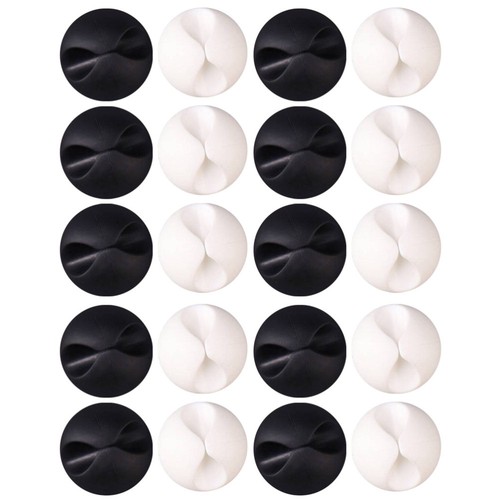 20 PCS Wire Holder Cord Holders Charging Cables Power Organizer Keepers for - Afbeelding 9 van 12