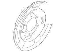 Genuine Subaru Backing Plate 26691AL00A