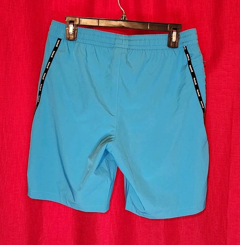 Hurley Men's Exist Slash Lightweight Sport Shorts Blue Size Small - Picture 2 of 11