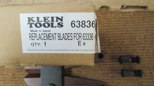 Klein Tools 63836 Bolt Cutter Replacement Blades  Head for 36" Cutter #63336 - Picture 6 of 6
