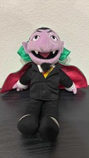 Gund Sesame Street The Count Von Count 14" Plush Doll Toy Excellent