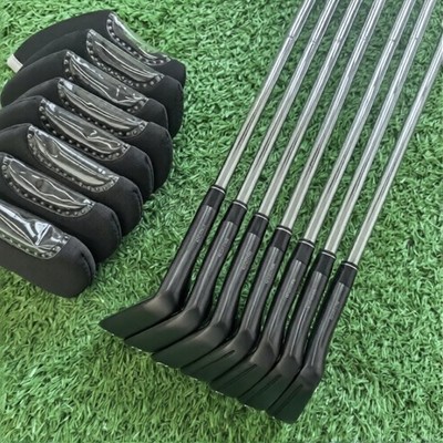 Men's New 790 Golf Clubs black P790 Golf Irons 5th Generation 7pcs 4-9P R/S/SR