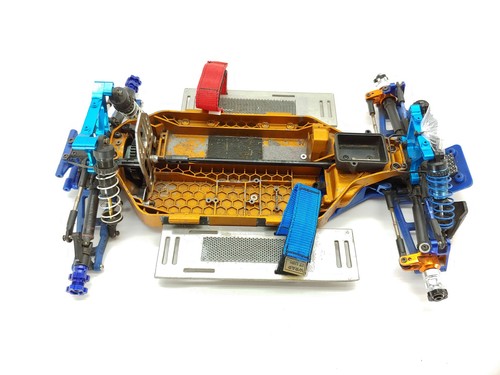 *LOADED* TRAXXAS SLASH 4X4 LCG 1/10 SHORT COURSE TRUCK ROLLER SLIDER CHASSIS UPG - Picture 5 of 8