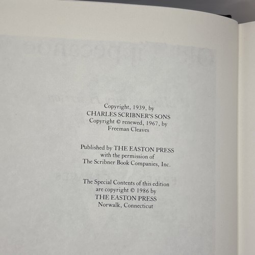 Old Tippecanoe by Freeman Cleaves, Biography of William Harrison Easton Press - Picture 5 of 10