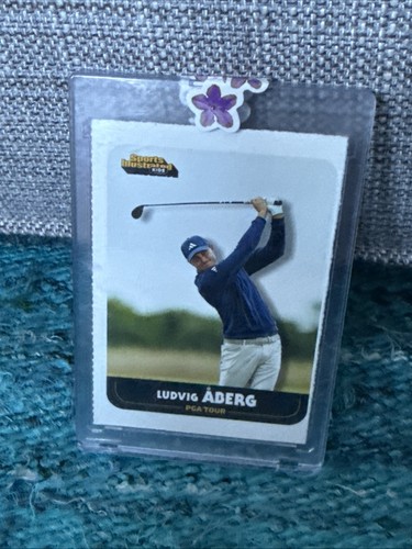 Tarjeta de golf 2024 Si para niños Ludvig Aberg PGA Tour casi nueva novato radiocontrol Suecia 1139