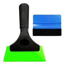 Car Window Tint Kit Professional Vinyl Wrap with Felt Squeegee Universal Auto