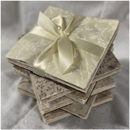 Vintage Linens by 3 Sisters for Moda Fabrics - Charm Pack 42pc **LAST ONES** - Picture 3 of 11