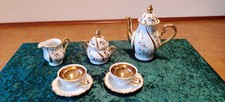 Mokkaservice aus Porzellan f. 2 Pers., 7 Teile, Manufaktur Händel Bavaria