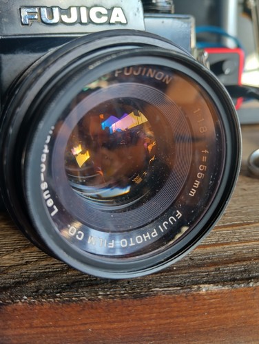 Fujica ST801 w/Fujinon 1:18 55mm lens , Promaster FTD 5700, Untested. - Picture 3 of 8