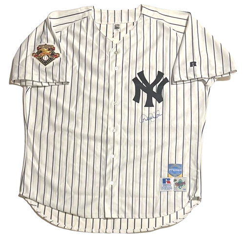 Derek Jeter Signed American League Yankees Jersey Auto - MLB & Steiner COA