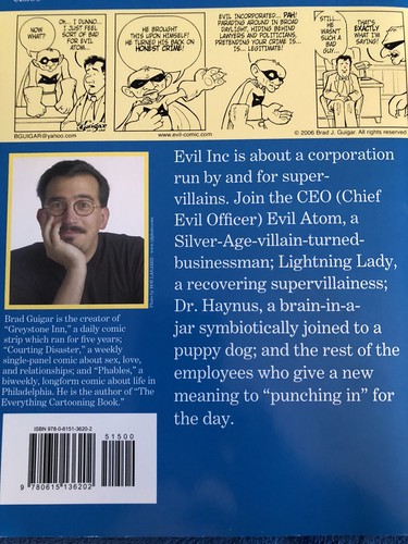 Evil Inc. Annual Report, Paperback by Guigar, Brad, Like New Used, Signed - Picture 2 of 3