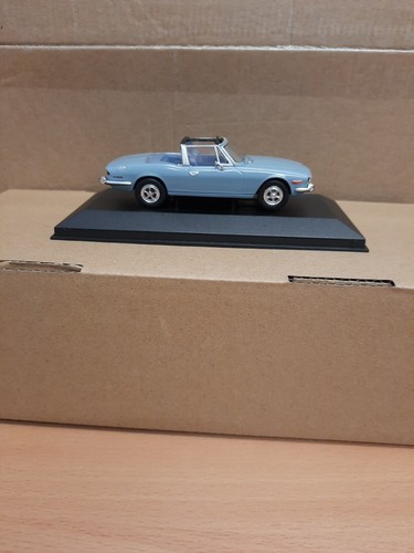 Vanguards scala 1:43 Triumph Stag Mk1 pre-produzione LD17 cuneo blu VA10117 - Foto 11 di 14