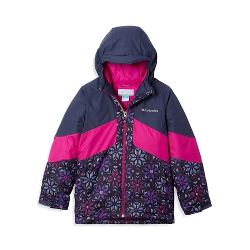 Columbia Girl's Horizon Ride Waterproof Jacket Outgrown Size MEDIUM 10 12 NEW
