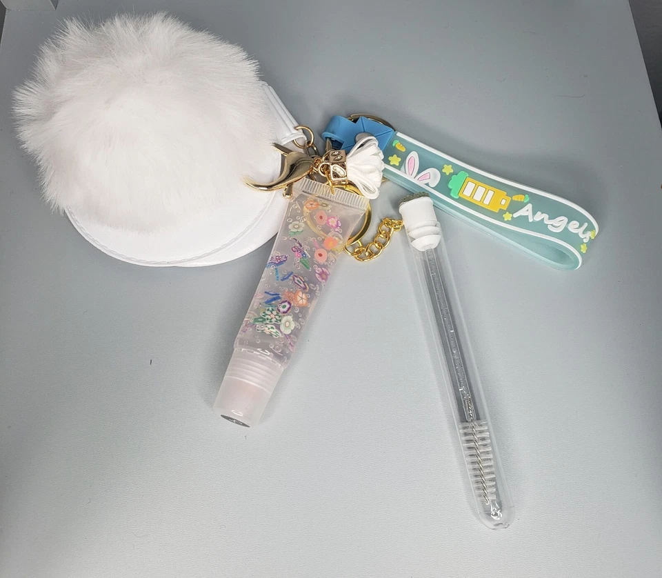 10 llaveros de brillo de labios al por mayor Foto 4 de 4