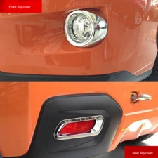 Chrome Front Rear Fog light Lamp Cover For Subaru Impreza Hatchback 2012-2016