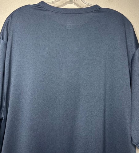 Camiseta Nike FIT DRY Para Hombre Talla XL Azul Marino Elastizada Ligera De Colección - Imagen 10 de 15