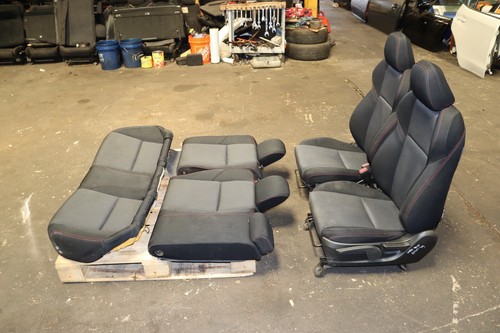 2015-2021 Subaru Impreza WRX Sedan Front & Rear  Seats OEM - Picture 5 of 16