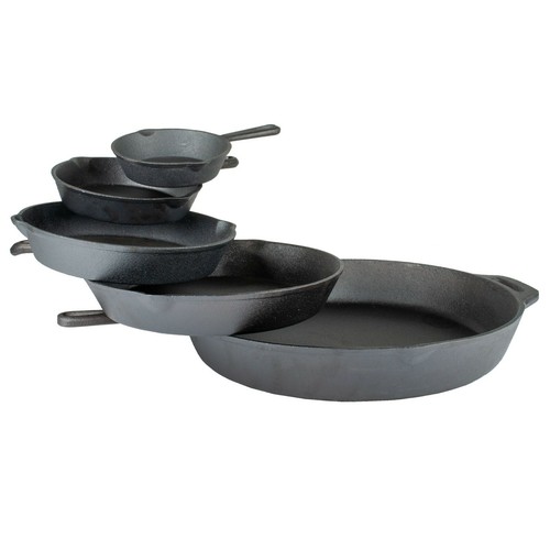WFS™ Cast Iron Skillets | Pre-seasoned, 5 Sizes - BRAND NEW! - Picture 9 of 56