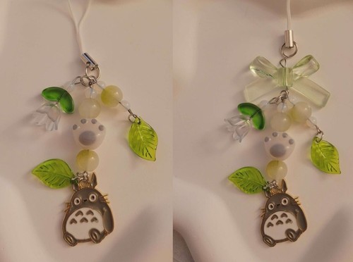 My Neighbor Totoro phone charm strap keychain handmade Studio G