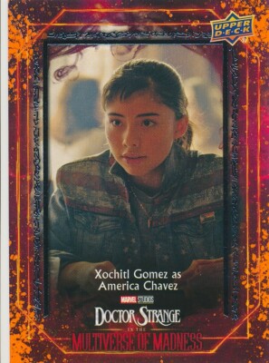 E-23  XOCHITL GOMEZ AMERICA CHAVEZ 2023 UD Doctor Strange Multiverse ENSEMBLE