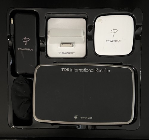 PowerMat PMM-2PB-B32 Wireless Charging Mat, PowerCube W/ Tips And Apple Dock - Picture 5 of 18