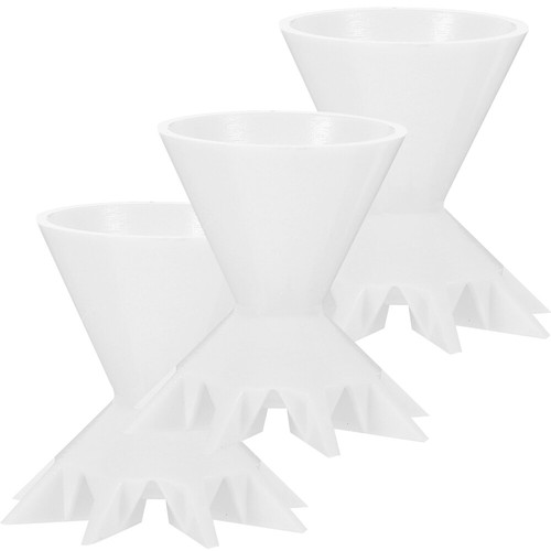 3 Pcs Tasse De Lentonnoir Peinture Versant Des Gobelets Fendus Pot ventes exceptionnelles