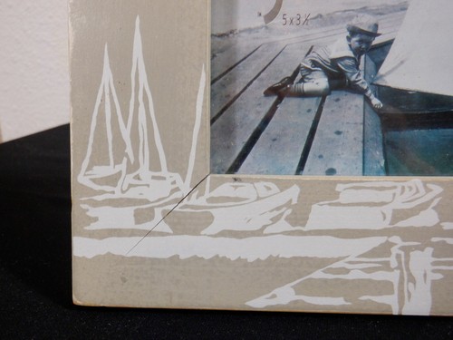 Studio 84 Pair of Wood Frames for Lakehouse or Nautical Decor New - Picture 4 of 8