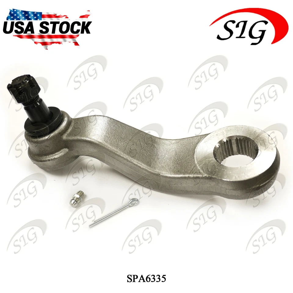For 1992 - 1999 GMC K1500 K2500 Suburban Pitman Arm, Idler Arm & Bracket 3PC Kit - Image 4 of 4