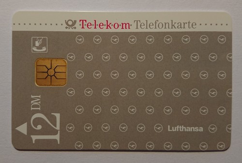 Telefonkarte Telefonwertkarte Sammelkarte 12 DM Lufthansa Holiday Telekom - Bild 2 von 2