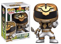 Funko Pop Television Power Rangers - White Ranger Vinyl Action Figure on sale Funko Pop Television Power Rangers - White Ranger Vinyl Action Figure on sale
