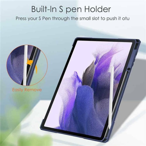 Tablet Shockproof Stand Clear Case Cover For Samsung Galaxy Tab S7 plus FE S8+ - Picture 39 of 61