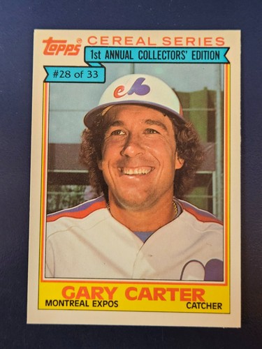 1984 Topps Baseball Cereal Series Complete Your Set You Pick Choose Each #1-33 - Picture 24 of 33