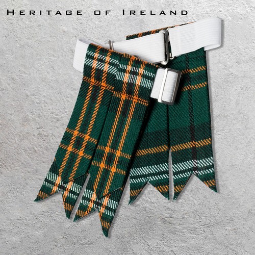 Kilt Flashes Scottish highland Multi Colors Tartan comes Heavy Buckle & Garter - Picture 82 of 130