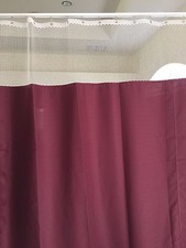 Curtain Wine 144Wx93 HOSPITAL CLINIC LAB Antibacterial Antimicrobial medical 