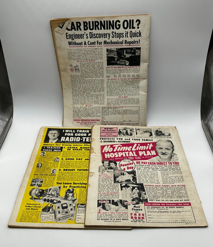 Official Detective Stories, March, August 1953 & July 1954 Vintage True Crime - Bild 2 von 5