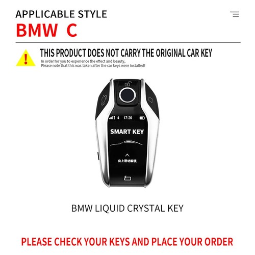 Accessories For BMW 5 6 7 8 Sries X3 X4 X5 X7 Key Shell Fob Case Holder Cover  - Picture 2 of 7