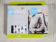 ON THE GOLDBUG LIGHTWEIGHT PROTECTIVE CANOPY COVER FOR CAR SEAT NEW 