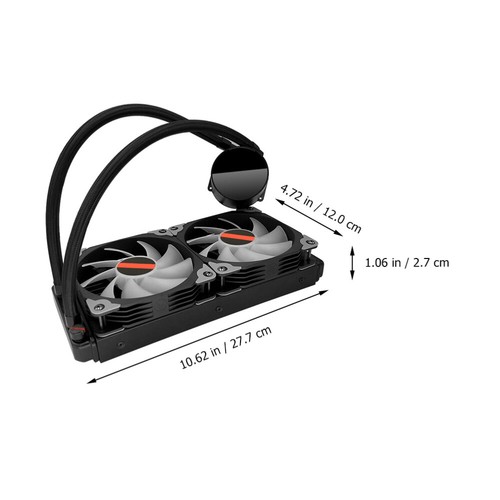 CPU -Kühler Heatklear Computer-CPU-Kühler Wassergekühlter Kühlkörper - Bild 7 von 12