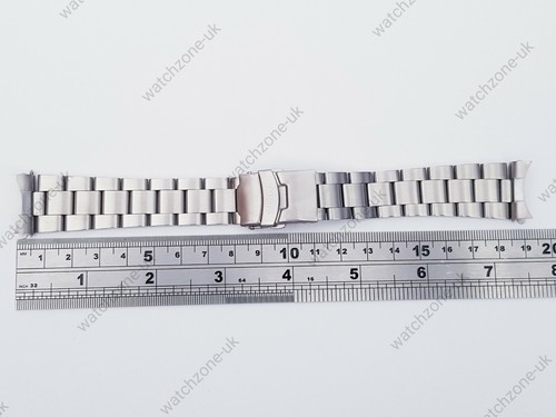 NEW 22MM DIVERS OYSTER STAINLESS STEEL WATCH STRAP/BRACELET FOR SEIKO (SE-30) - Picture 4 of 7