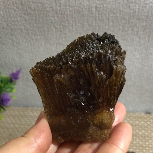 Nuevo hallazgo raro ámbar calcita fosforescente mineral espécimen 170 g d304 - Imagen 9 de 12