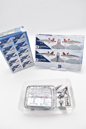 Familia F-Toys Super Hornet 2 1/144 10 tipos de F/A-18 Super Hoenet 2023 Japón - Imagen 74 de 104